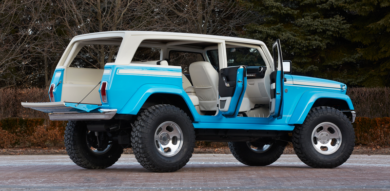 Illustration for article titled The 1970's Jeep Chief Is Back As This Badass Wrangler-Based Prototype